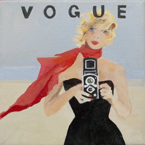 Copertina di Vogue (acrilico) da Jennifer Abbott