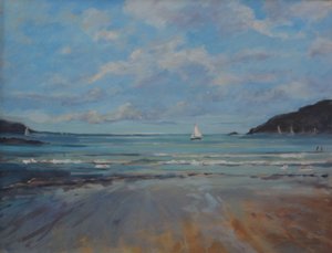Northsands Salcombe, sailing da Jennifer Wright