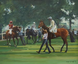 Il paddock, corse di Windsor da Jennifer Wright