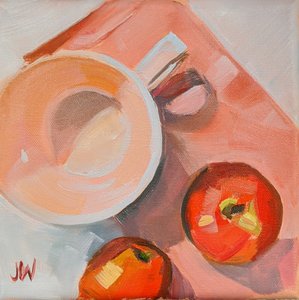 Tazza da tè alla pesca da Jenny Westenhofer