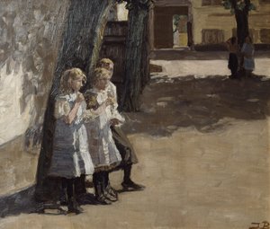 Il cortile della scuola da Jens Birkholm