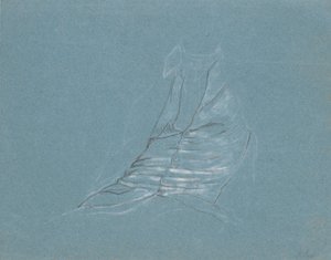 Gilet da uomo in seta, studio per il ritratto di Jean-Alphonse Turrettini
