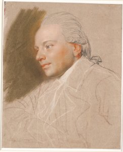 Ritratto di un giovane signore, incompiuto da Jens Juel