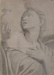 Psiche porta a Venere il vaso di Persefone con la pozione magica da Jens Juel