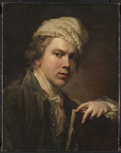 Autoritratto con Portfolio da Jens Juel