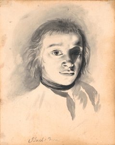 Autoritratto alla luce artificiale da Jens Juel