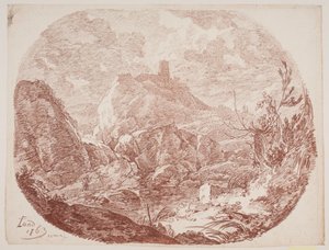 Paesaggio fantastico italiano da Jens Petersen Lund