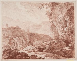 Paesaggio fantastico italiano da Jens Petersen Lund