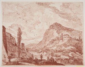 Paesaggio fantastico italiano da Jens Petersen Lund