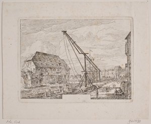 Veduta di una città da Jens Petersen Lund