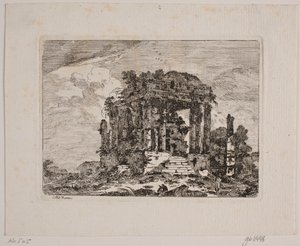 Rovine di un mausoleo da Jens Petersen Lund