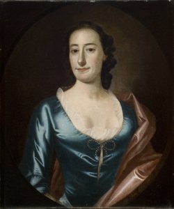 Ritratto di Elizabeth Prioleau Roupell (Mrs. George Roupell), 1753 da Jeremiah Theus