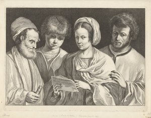 Quattro musicisti da Jeremias Falck