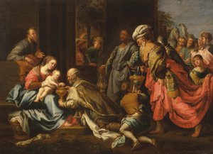 Adorazione dei Magi, dopo van Loon