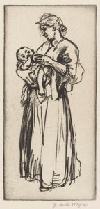 Madre e Bambino da Jerome Myers