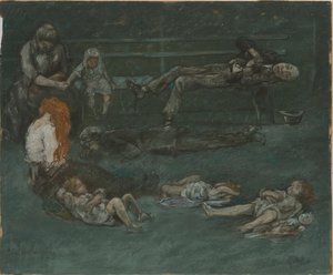 Panchina del parco di notte, 1909