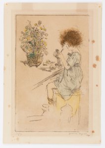 Senza titolo (Ragazza) da Jerome Myers