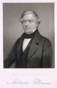 Millard Fillmore, inciso da Thomas B. Welch (1814-74) dopo un dagherrotipo