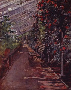 Chiswick House, La Serra (litografia a colori)
