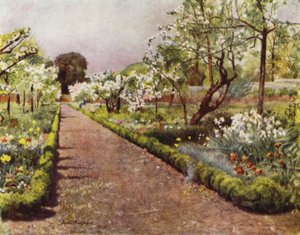 Fulham, La Passeggiata dei Fiori nel Giardino Murato da Jessie MacGregor