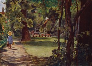 Kelmscott House, Il Giardino, visto dal Fiume