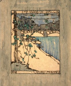 Frontespizio per "Il Libro dei Ponti", c.1911 da Jessie Marion King