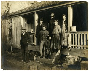 Casa in Arkansas, famiglia da Jessie Tarbox Beals