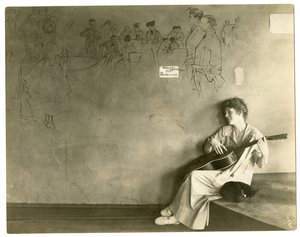 La soffitta di Grace Godwin, Greenwich Village, New York, USA