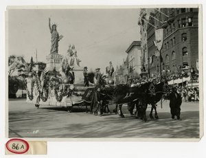 Carro Allegorico Storico n. 53: Statua della Libertà da Jessie Tarbox Beals