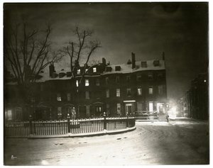 Louisburg Square, Boston Jenny Lind viveva nella casa d