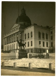 Massachusetts State House, Boston, USA, c.1902-10 da Jessie Tarbox Beals