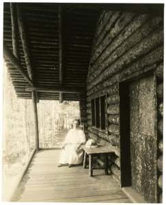 Mrs Edward McDowell Marian Griswold (Nevins) MacDowell, Peterboro NH, McDowell MacDowell Colony da Jessie Tarbox Beals