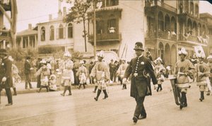 New Orleans, Mardi Gras, c.1905 da Jessie Tarbox Beals