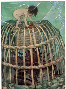 Tom e la trappola per aragoste, illustrazione da 