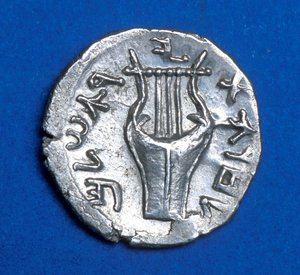 Moneta dalla Rivolta di Bar Kochba, 134-135