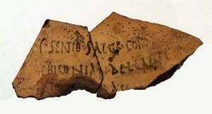 Frammento di Erode da Masada da Jewish School