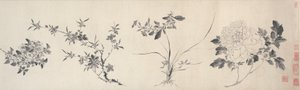 Fiori delle quattro stagioni, dinastia Ming da Jiayan Chen