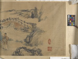 Riunione al padiglione delle orchidee di Lanting da Jiuru Chen
