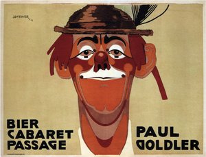Bier Cabaret Passage. Paul Goldler, 1914