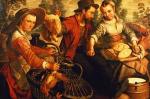 Al mercato da Joachim Beuckelaer