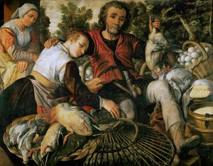 Scena di mercato da Joachim Beuckelaer
