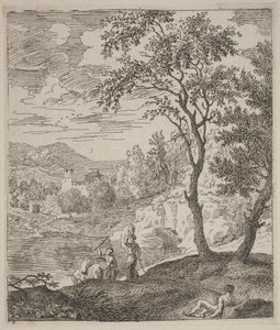 Paesaggi nello stile di Poussin da Joachim Franz Beich