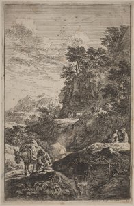 Paesaggi nello stile di Salvator Rosa da Joachim Franz Beich
