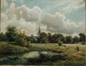 Chiesa di Eidsvoll da Joachim Frich