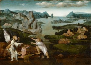 Paesaggio con Tobia e l