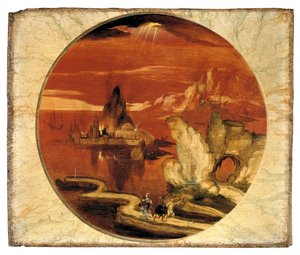 Sodoma e Gomorra in fiamme da Joachim Patenier