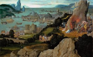 Il martirio di Santa Caterina da Joachim Patinir