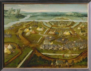 La battaglia di Pavia ... da Joachim Patinir