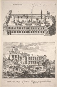 Illustrazione da "Des Alten and Neuen Roms Grosser Schau-Platz" di Joachim von Sandrart da Joachim von Sandrart