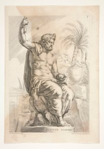 Giove Olimpico, da Sculpturae Veteris Admirata da Joachim von Sandrart